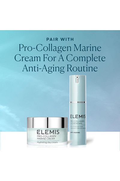 Elemis كريم برو كولاجين لتجديد البشرة حول العين، 15 مل - كريم مضاد للتجاعيد حول العين، يغذي البشرة ويشدها، يقلل من الخطوط الدقيقة