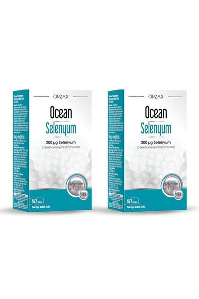Ocean Selenium 200 Mcg 60 Tablets 2 Pieces