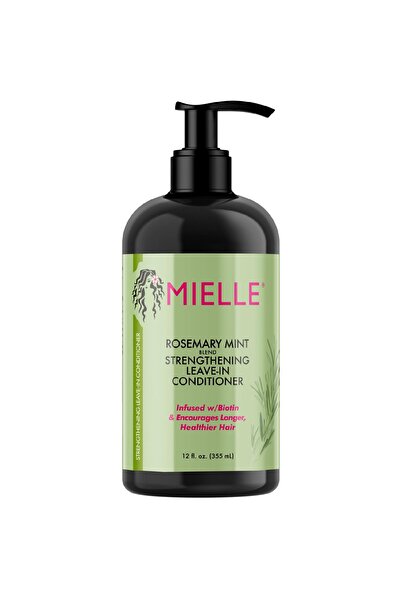 mielle organics Rosemary Mint Strengthening Leave-In Conditioner for Dry, Cri...