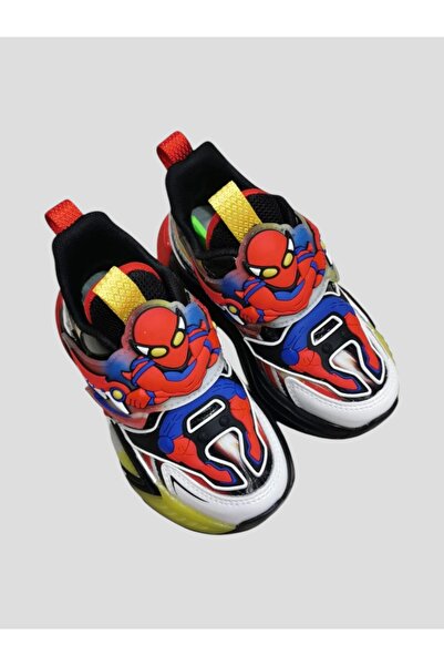 pepino Py25-1943 Orthopedic Children's Sports Shoes Black Red Yellow