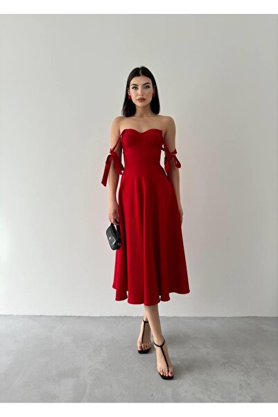 conconmoda فستان سندريلا ميدي أطلس