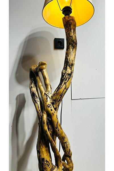 TEKNATURE doğal ahşap lambader