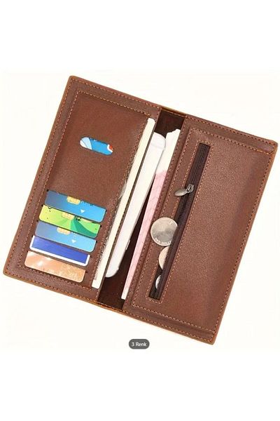 Dgt Luxury Crocodile Themed Vegan, Multi-Compartment, Collectible, Gift Men's Wallet