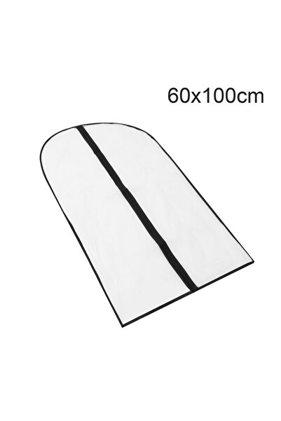 Choice 5Pcs 60x100cm 5PCs Dustproof Clothing Covers PEVA Transparent Coat Pro...