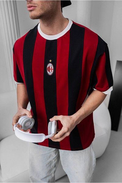 Sentinel Premium T-Shirt with Milan Logo Embroidered (Gift)
