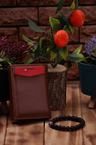 Ozka Leather Collection Автоматичен кожен подарък - дневник за писане