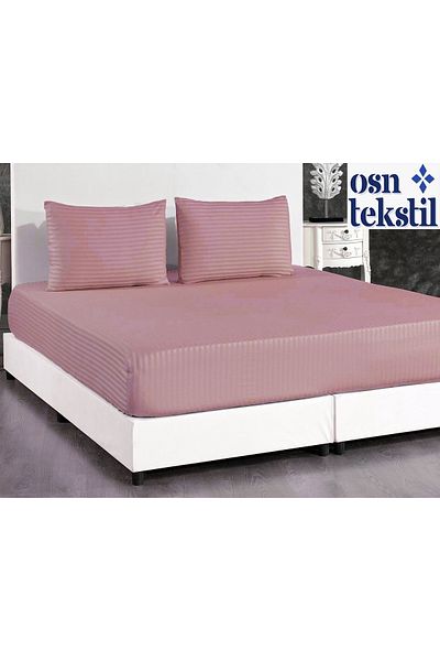 OSN Tekstil Satin Single Fitted Sheet Set (with Pillowcase)