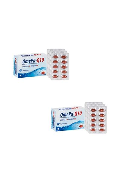 Omepa Q10 Omega3 30 Capsules 2 Pieces