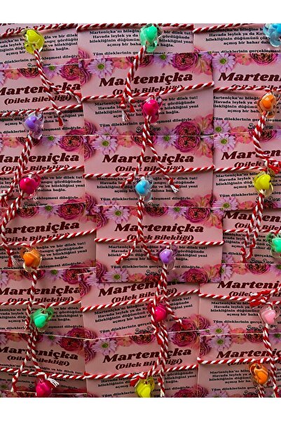 BeryDenz 5 Pieces of Martenitska Bracelet (with Card + Gift Package)