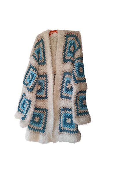 DESEO BOUTIQUE Kadın Taş Renk (s-m-l Beden) El Emeği Göz Nuru El Örgüsü- Hand...