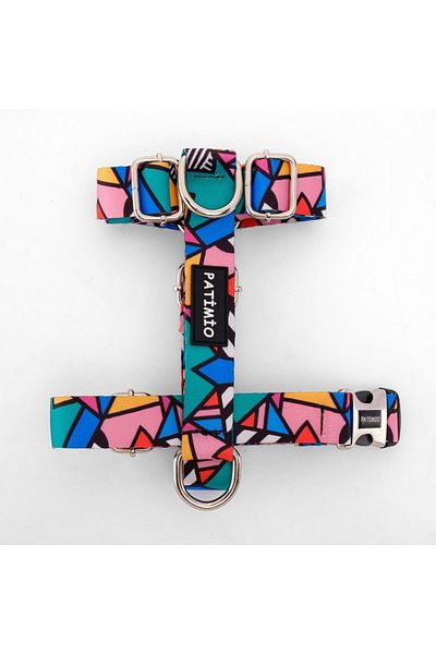 PATİMİO Colorful Dog Chest Collar