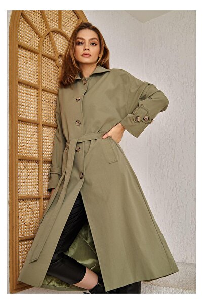 TIFFANY&TOMATO Önü Düğmeli Trençkot