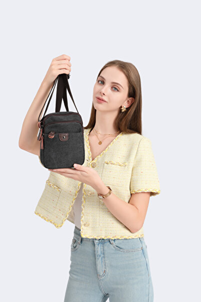 ergül çanta Унісекс Водонепроникна маленька сумка-поштова сумка на ремінці з канвасової тканини