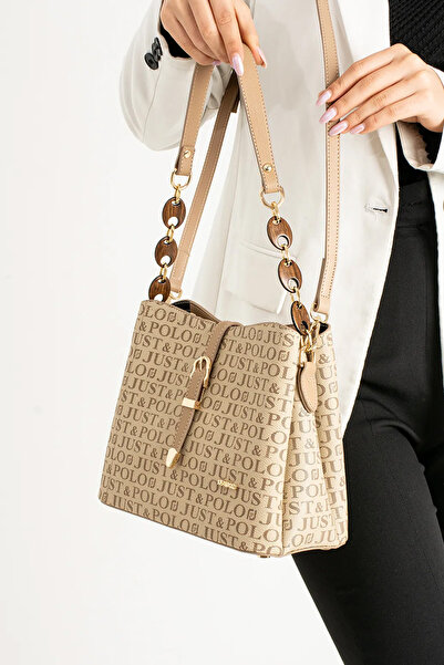 Just Polo Kadın 4 Bölmeli Uzun Çapraz Askılı Omuz & El Çantası