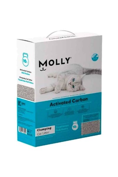 Molly Aktif Karbonlu Topaklanan Kedi Kumu