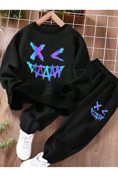 MODARAMA طقم علوي وسفلي لطيف ورائع للأطفال البنات والأولاد مكون من قطعتين