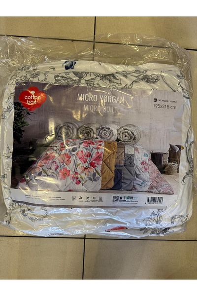 Cotton Box 195X215 cm Double Printed Micro Quilt Assortment