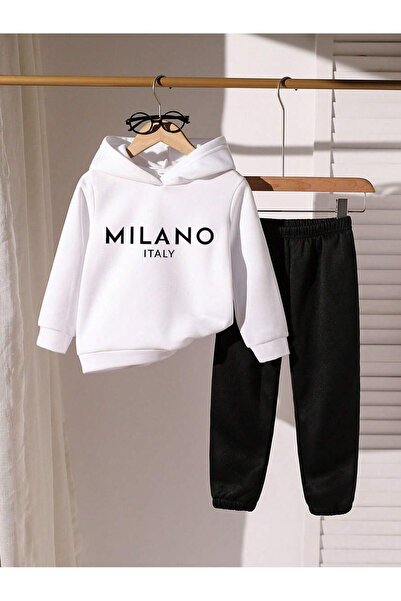 MODARAMA طقم علوي وسفلي لطيف ورائع للأطفال البنات والأولاد مكون من قطعتين