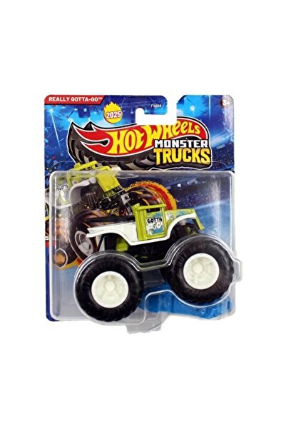HOT WHEELS Hotwheels Monster Vehicle باللون الأخضر الفستقي والأبيض - يجب حقًا...