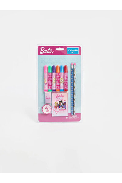 LC Waikiki Barbie Printed Stationery Set