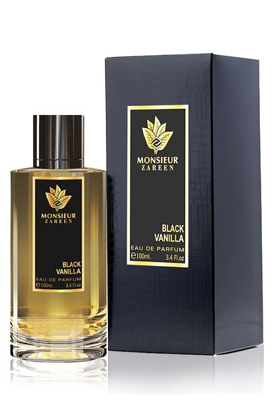 zareen Monsieur Black Vanilla Perfume by Zarin 100ml