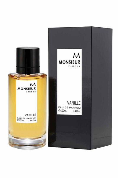zareen Monsieur Vanilla Perfume by Zarin 100ml