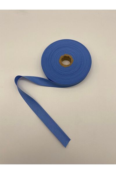 Ak Tuhafiye Koton Biye - Μπλε, 25 μέτρα ύψος, 2 cm πλάτος, 4 Καταμέτρηση: Βαμβάκι