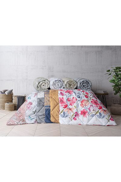 Cotton Box 195X215 cm Double Printed Micro Quilt Assortment