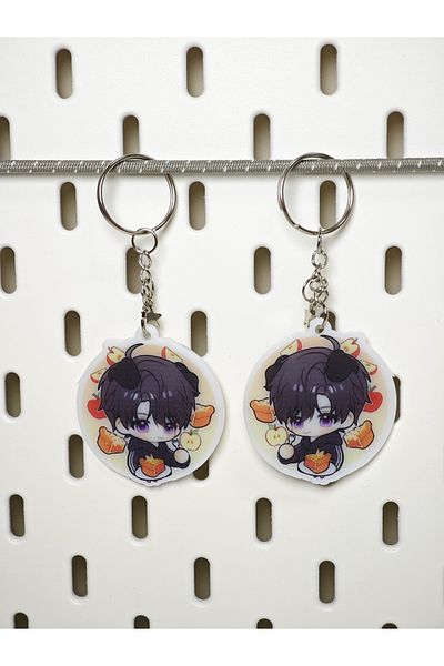 Yenaplanner Ornament pentru geantă Love And Deepspace Caleb / breloc (1 buc)
