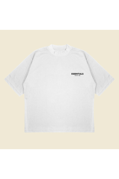 PURE POWER Essential cu imprimeu supradimensionat Bumbac unisex țesătură groa...