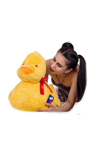 sfs elektrik Oyuncak Peluş Civciv Oturan 50 Cm Sevimli Kaliteli uyku arkadaşı