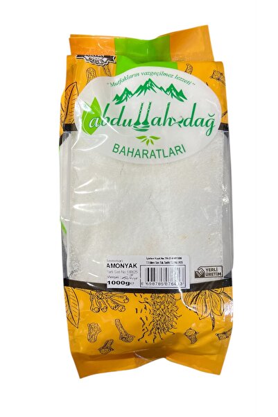 ABDULLAH DAĞ Hatay Yöresinden Doğal Toz Amonyak 1 Kg / 1000 gr