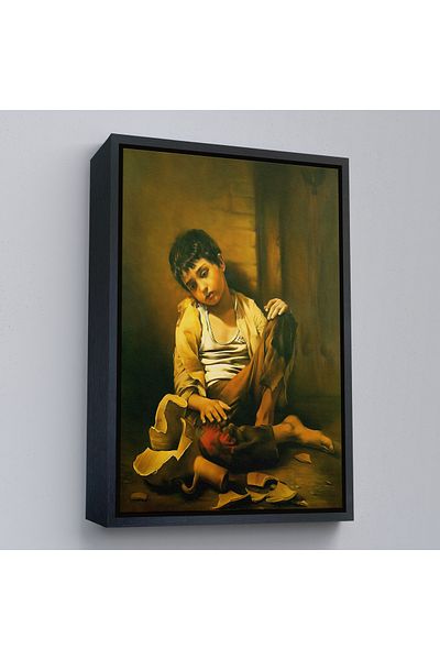 Harita Sepeti Pictor iranian Morteza Kartouzian cu cadru de aur Pictură de perete pentru copii ciudate