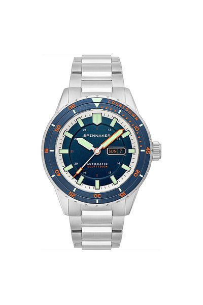 SPINNAKER Mens Watch Sp-5099-44, Automatic, 43mm, 30atm