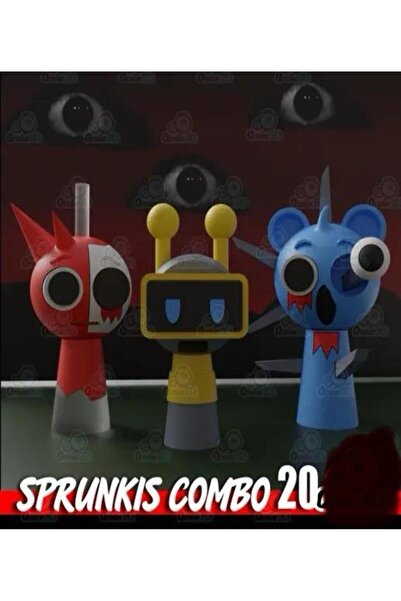 Goplast Premium SPRUNKIS SUPRINKİ COMBO OYUNCAK ( poppy playtime catnap )