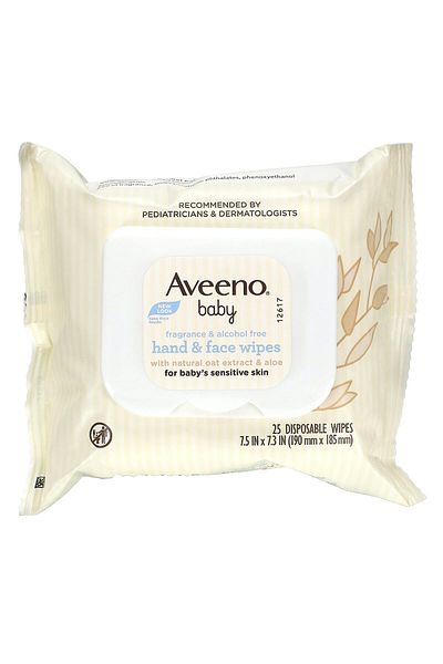 AVEENO Baby Wipes 25 Count Sensitive (4in), 25 Count