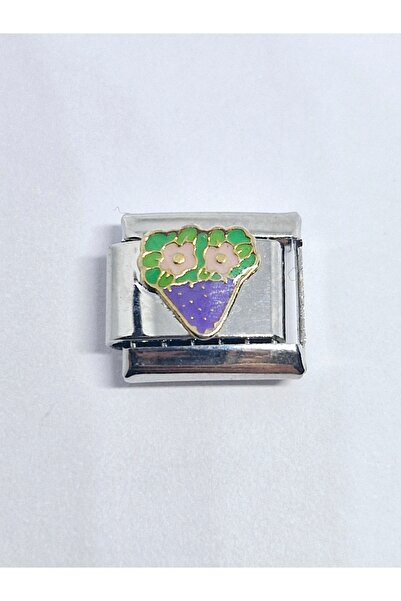 RoseCo00 Çelik Italyan Charm Bileklik Charmı