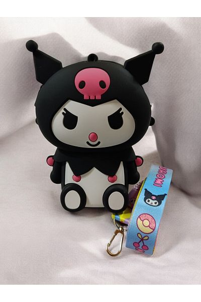 SHOPNEST Cute Kuromi Girl Silicone Bag