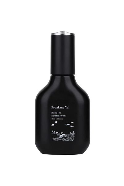 Pyunkang Yul PKY Pyunkang Yul Black Tea Serum for Anti-Aging, Fine Lines, Kombucha, Ginseng, 1.52 Fl. Oz