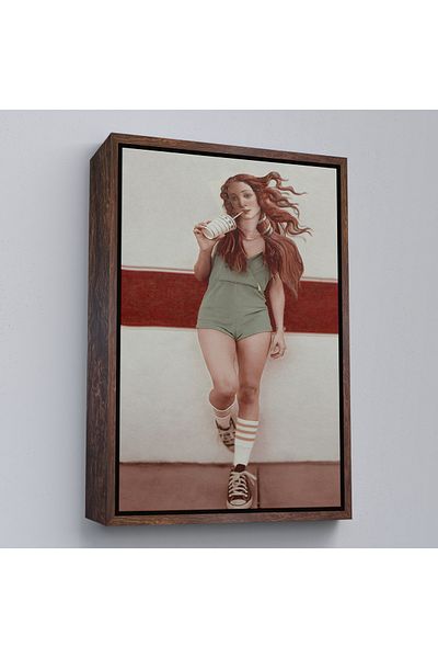Harita Sepeti Pictură decorativă de perete Venus Modernă în cadru alb