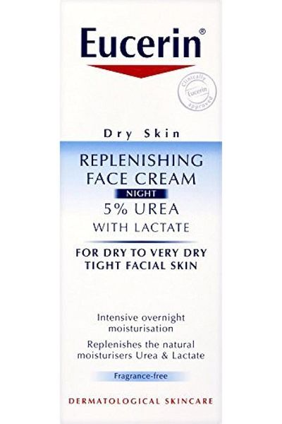 Eucerin Dry Skin Replenishing Face Night Cream - 5% Urea 50ml