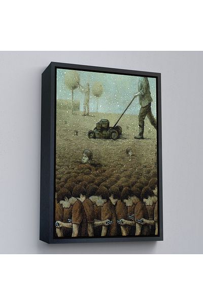 Harita Sepeti Pictură pe pânză cu idee surrealistă, dacă îți ridici capul, te-ți pierde