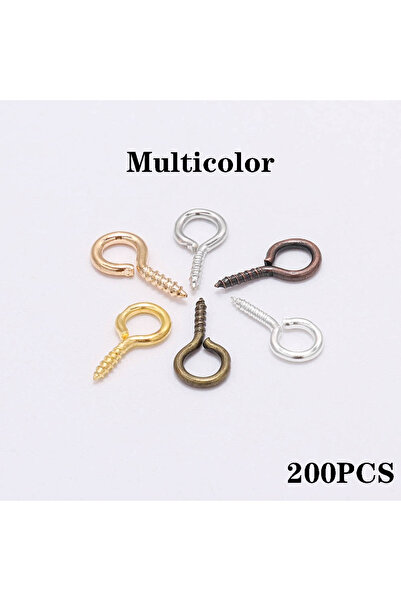 Choice 4 × 8 مم متعدد الألوان 100-200 قطعة/مجموعة دبابيس عين صغيرة دبابيس عين...