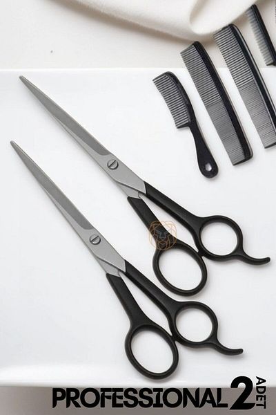 Transformacion Barber Scissors 2 Pieces Professional 6.5 Inch Steel719771