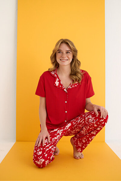 ELİTOL طقم بيجامة بأزرار من بيغاسوس