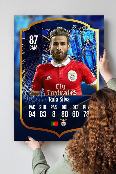 Cadran Σετ σειράς τραπεζιών Fut Card mdf Footballer