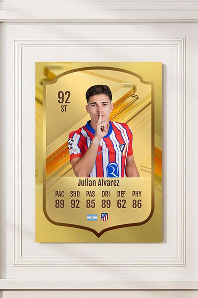 Cadran Σετ σειράς τραπεζιών Fut Card mdf Footballer