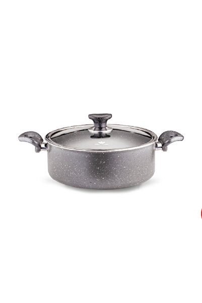 Yıldız çelik Evinda granit derin tencere 28 cm