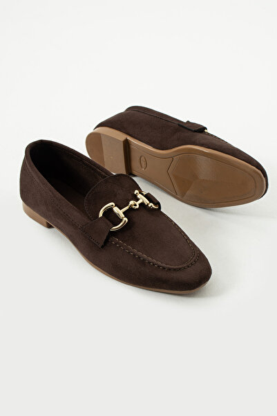 DUXAL SHOES Bonni Toka Detaylı Yumuşak Loafer Babet Kadın Günlük Ayakkabı