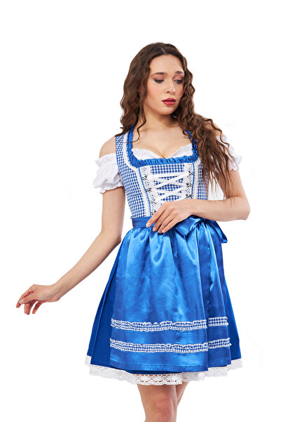 mbderoos Exquisite Dirndl "Maria" Plaid / authentic cultural quality clothing...